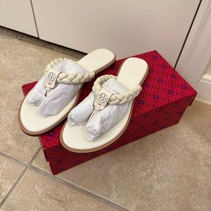 [NIB] Tory Burch // Braided Benton Thong